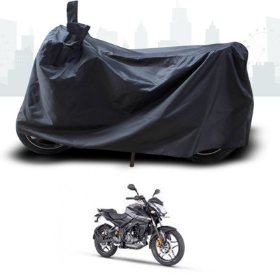 DeepShakshi AUTOMOTIVE Two Wheeler Cover for Bajaj(Pulsar 160 NS DTS-i, Black)