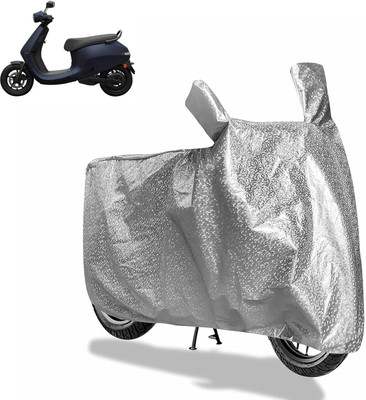 aksmit Waterproof Two Wheeler Cover for Ola(Silver)