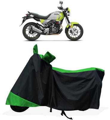 Tricway Two Wheeler Cover for Hero(Xpulse 200T, Green, Black)