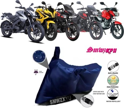 smwzxyu Waterproof Two Wheeler Cover for Yamaha, Honda, Bajaj, TVS, KTM, JAWA, BMW, Universal For Bike(Duet, Blue)