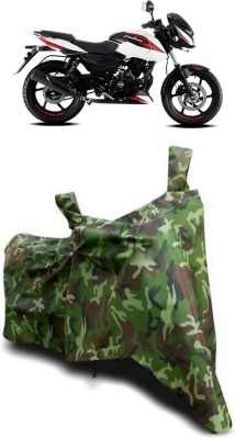 DeepShakshi AUTOMOTIVE Two Wheeler Cover for Bajaj(Pulsar 180, Green, Multicolor)