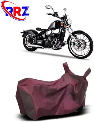 RRZ Waterproof Two Wheeler Cover for FAB Regal Raptor(Bobber 350, Maroon)