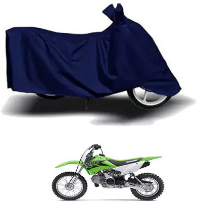MMSSTAR Waterproof Two Wheeler Cover for Kawasaki(KLX 110, Blue)