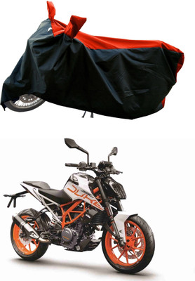 DeepShakshi AUTOMOTIVE Waterproof Two Wheeler Cover for KTM(Duke 390 ABS, Red)