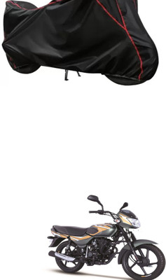 DeepShakshi AUTOMOTIVE Two Wheeler Cover for Bajaj(CT110, Black)