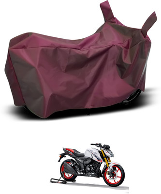 CODOKI Waterproof Two Wheeler Cover for TVS(Apache RTR 160 4V, Maroon)