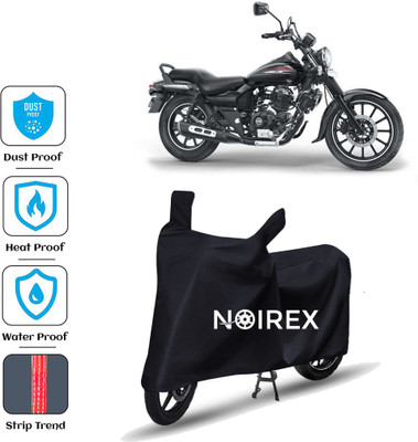 NOIREX Two Wheeler Cover for Bajaj(Avenger 220 Street, Black)