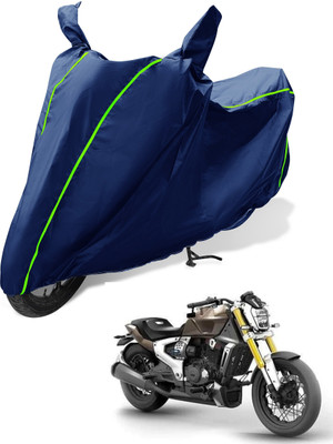 MOCKHE Waterproof Two Wheeler Cover for TVS(Zeppelin, Blue)