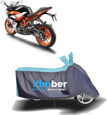 APNEK Two Wheeler Cover for KTM(RC 390, Blue, Grey)