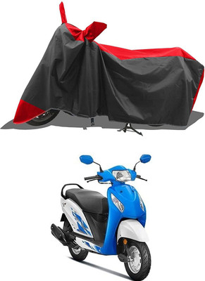 APNEK Waterproof Two Wheeler Cover for Honda(Activa i, Red, Black)