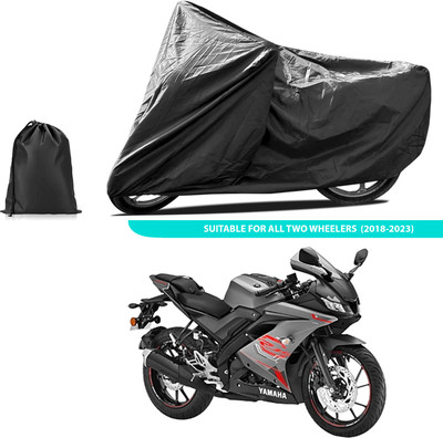 CODOKI Two Wheeler Cover for Yamaha(YZF R15 V3.0, Black)
