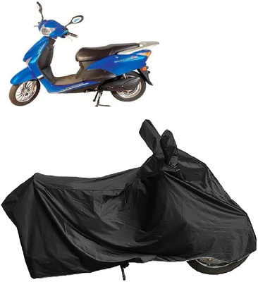 DIGGU Two Wheeler Cover for Avon(E Scoot, Black)