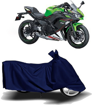 starmick Waterproof Two Wheeler Cover for Kawasaki(Ninja 1000, Blue)