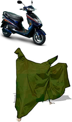 Amexride Two Wheeler Cover for Okinawa(Ridge Plus, Maroon)