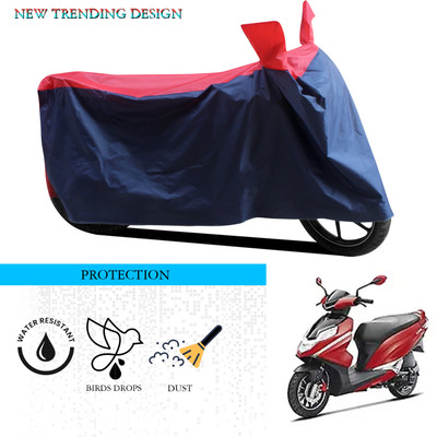 ANTHUB Waterproof Two Wheeler Cover for Hero(Dare, Black, Red)
