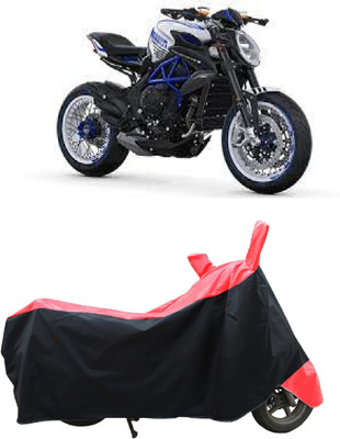 Coxtor Two Wheeler Cover for MV Agusta(Dragster800 RR, Red)