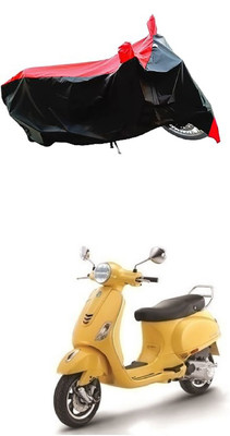 VESMEI Two Wheeler Cover for Vespa(VXL BS6, Red)