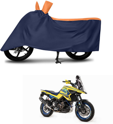 DeepShakshi AUTOMOTIVE Waterproof Two Wheeler Cover for Suzuki(V-Strom 1000, Multicolor)