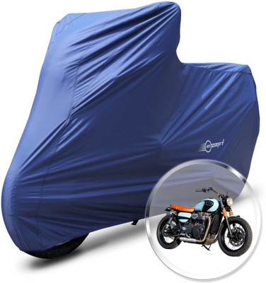 Neodrift Two Wheeler Cover for Triumph(Street Twin, Blue)