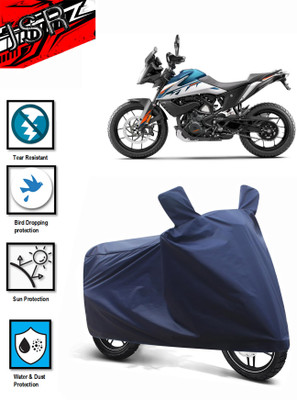 J S R Waterproof Two Wheeler Cover for KTM(250 Duke BS6, Blue)