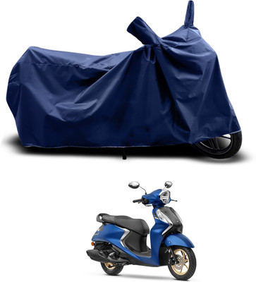PAGORA Waterproof Two Wheeler Cover for Yamaha(Fascino 125 FI, Blue)