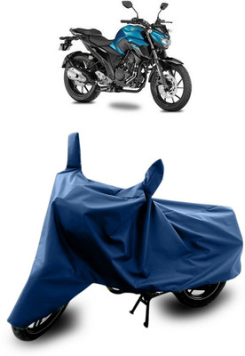 THE REAL ARV Waterproof Two Wheeler Cover for Yamaha(Blue)