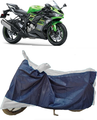 DIGGU Two Wheeler Cover for Kawasaki(Ninja ZX-6R BS6, Multicolor)