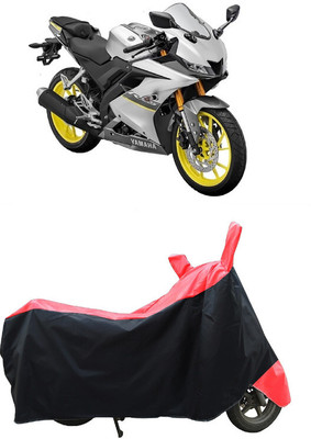 Coxtor Waterproof Two Wheeler Cover for Yamaha(YZF R15, Red)