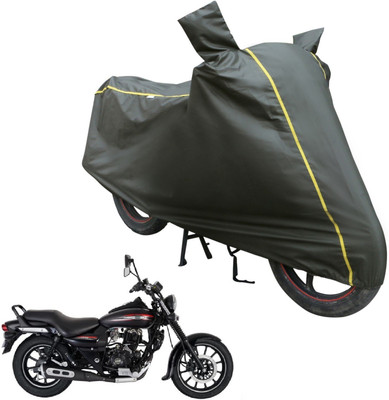 Fit Fly Waterproof Two Wheeler Cover for Bajaj(Avenger 220 Street, Green)