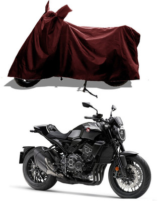 GROFATIK Two Wheeler Cover for Honda(CB 1000R, Maroon)