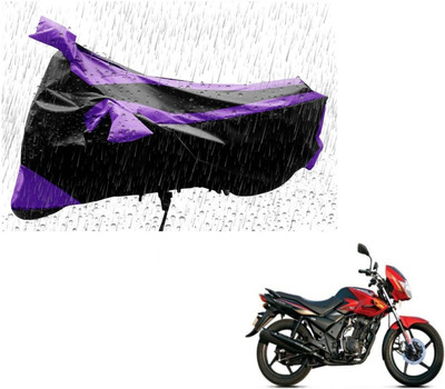 MISSION COLLECTION Waterproof Two Wheeler Cover for TVS(Flame DS 125, Purple)