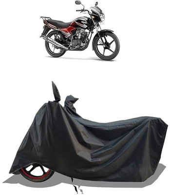 KEDIT Two Wheeler Cover for Yamaha(Alba, Black)