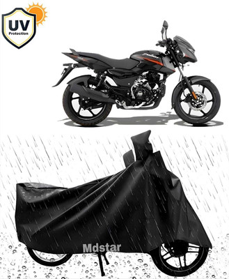 Mdstar Waterproof Two Wheeler Cover for Bajaj(Pulsar 150, Black)