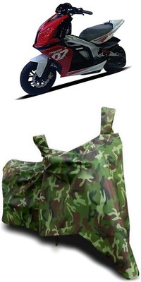 ATBROTHERS Waterproof Two Wheeler Cover for TVS(Creon BS6, Multicolor, Green)