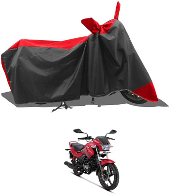 KEDIT Two Wheeler Cover for Hero(Glamour FI, Red)