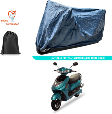 CODOKI Waterproof Two Wheeler Cover for Okinawa(R30 electric scooter, Blue)