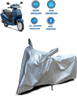 CODOKI Waterproof Two Wheeler Cover for Honda(Activa 6G, Silver)