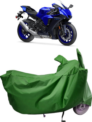 Amexride Two Wheeler Cover for Yamaha(YZF-R1, Maroon)