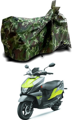 RONISH Waterproof Two Wheeler Cover for Suzuki(Avenis 125, Green)