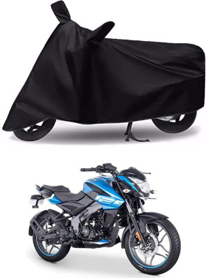 AASHTIK MART Two Wheeler Cover for Bajaj(Pulsar NS125, Black)