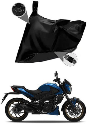 KEDIT Two Wheeler Cover for Bajaj(Dominar 400, Black)
