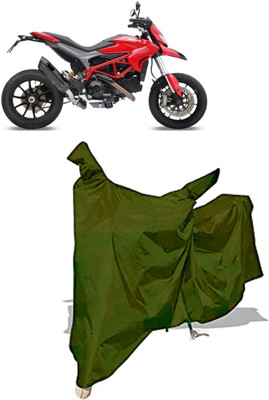 Amexride Two Wheeler Cover for Ducati(Hypermotard 939, Maroon)