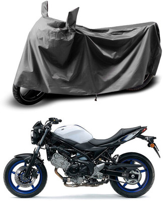 Gali Bazar Waterproof Two Wheeler Cover for Suzuki(Grey)