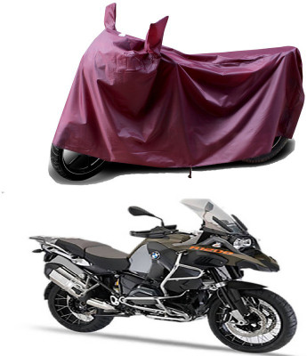 THE REAL ARV Waterproof Two Wheeler Cover for BMW(R 1200 GS, Maroon)