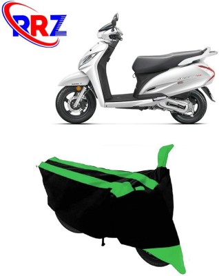 RRZ Waterproof Two Wheeler Cover for Honda(Activa 125, Black, Green)