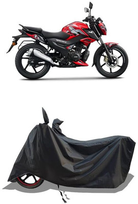 KEDIT Two Wheeler Cover for TVS(Raider, Black)