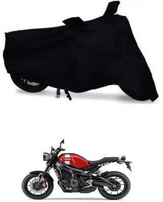 THE REAL ARV Waterproof Two Wheeler Cover for Yamaha(XSR155, Black)