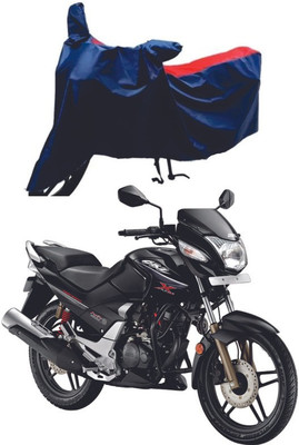 AUTOCAD Waterproof Two Wheeler Cover for Hero(CBZ Extreme, Red, Blue)
