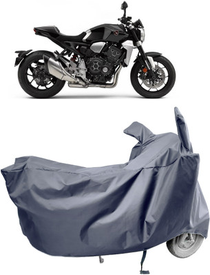 Amexride Two Wheeler Cover for Honda(CB1000R Plus, Grey)