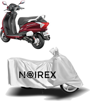 NOIREX Two Wheeler Cover for Hero(Destini 125, Silver)
